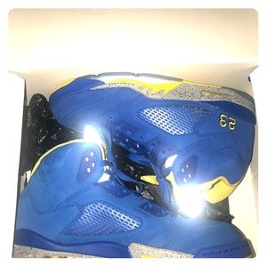 Nike Air Jordan 5 Retro LANEY HIGH VARSITY Ry blue